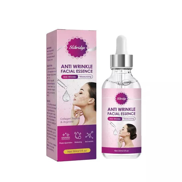 Anti-Aging Face Serum with Collagen, Hyaluronic Acid & Wrinkle-Reducing Formula for Lifting & Skin Care.